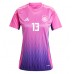 Maglie da calcio Germania Thomas Muller #13 Seconda Maglia Femminile Europei 2024 Manica Corta